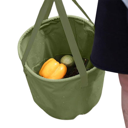 13L Collapsible Camping Bucket - Green, view 6