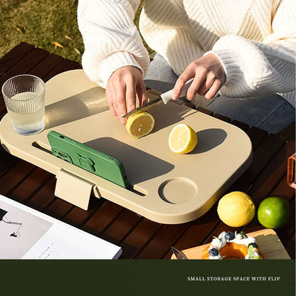 3-in-1 Folding Camping Basket with Picnic Table Lid, view 5