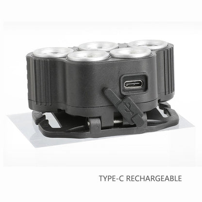 6 Mode USB-C Rechargeable LED Head Torch, view 8