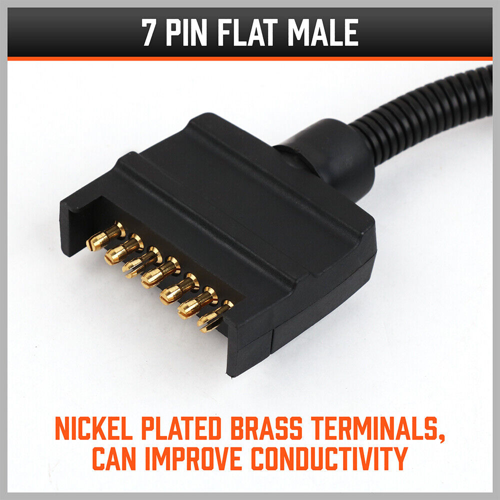 7 Pin to 12 Pin Flat Trailer Adaptor 12V, view 7