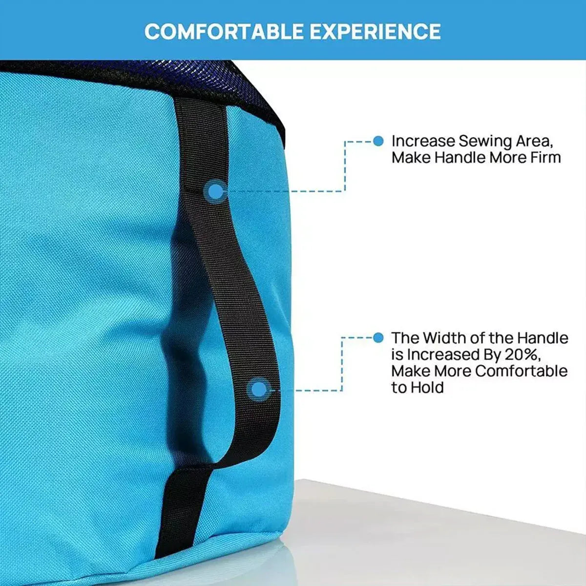 Caravan Hose Storage Bag Blue 24x45cm, view 7