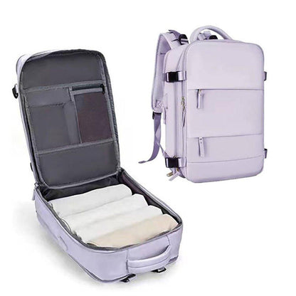 Waterproof Backpack with USB Port & Laptop Sleeve, view 12