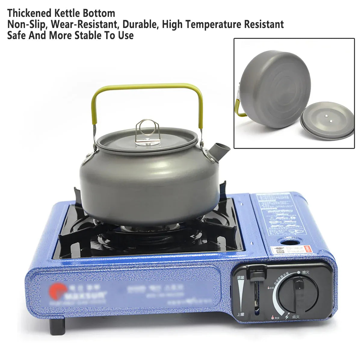 1.2L Aluminium Camping Kettle, view 9