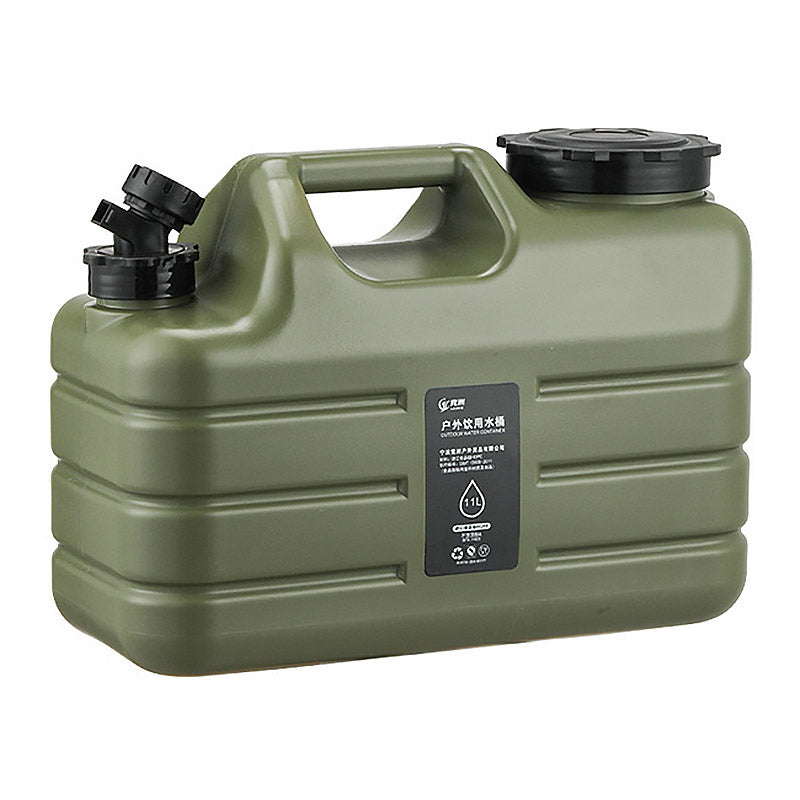 11L Square Water Storage Container with Faucet, view 6