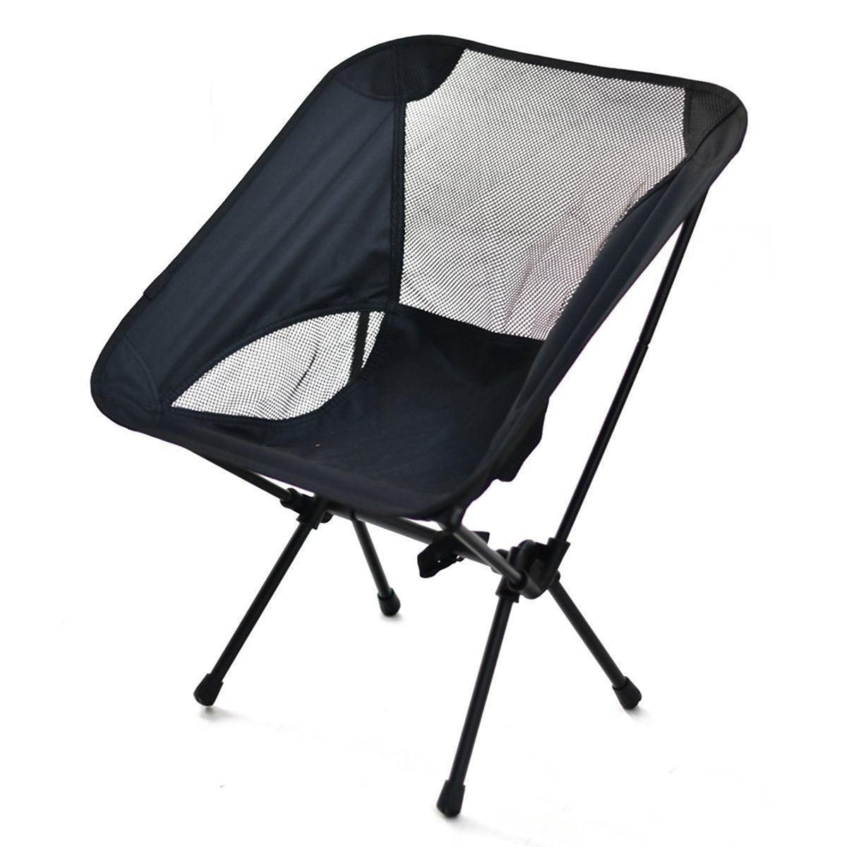 High Back Folding Camping Chair – Grey, view 12