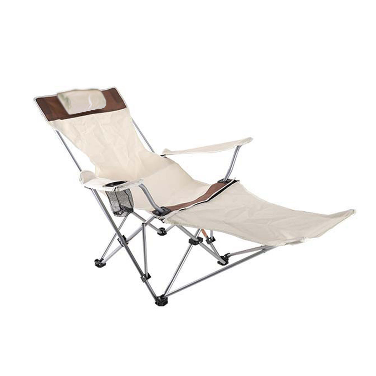 Camp Recliner Chair with Extended Footrest, view 2