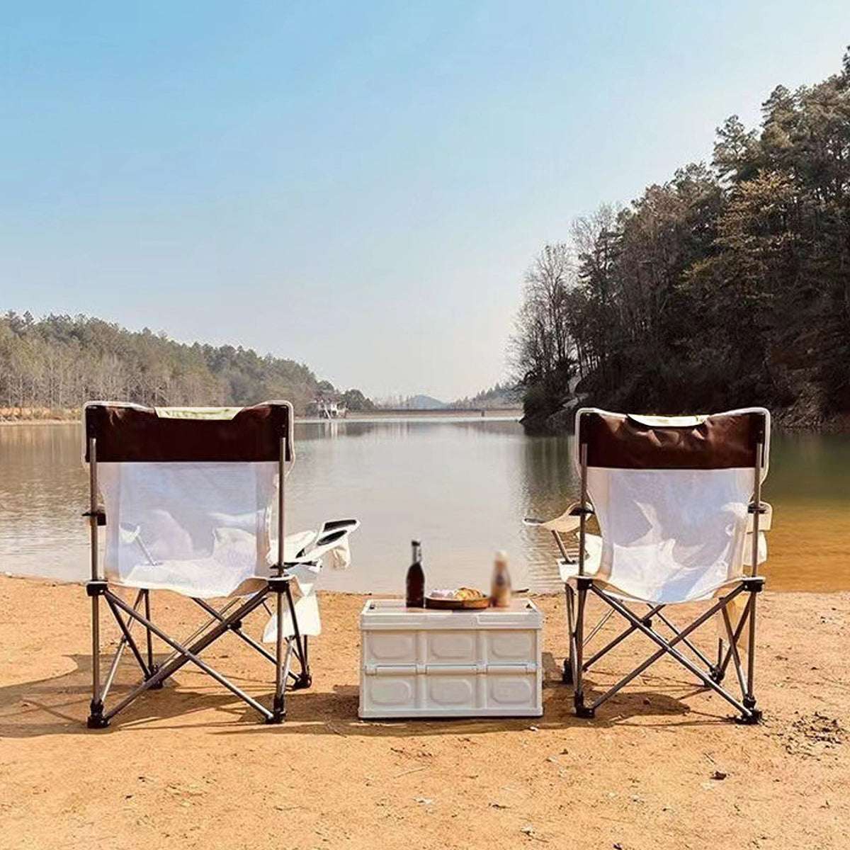 Camp Recliner Chair with Extended Footrest, view 5