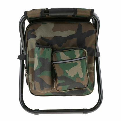 Folding Backpack Chair – 2-in-1 Camp Stool & Pack, view 5