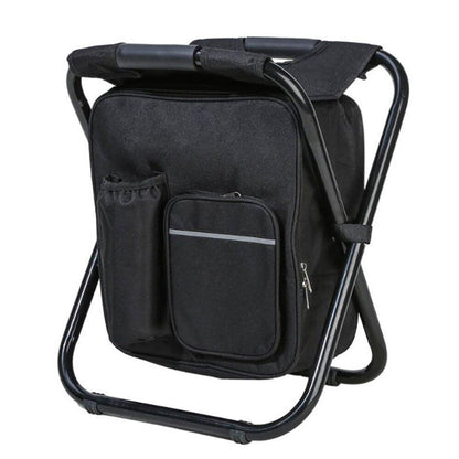 2-in-1 Folding Backpack Chair – Green, view 8