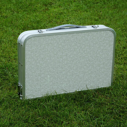 Folding Outdoor Table – Lightweight Aluminium 60x45cm, view 11