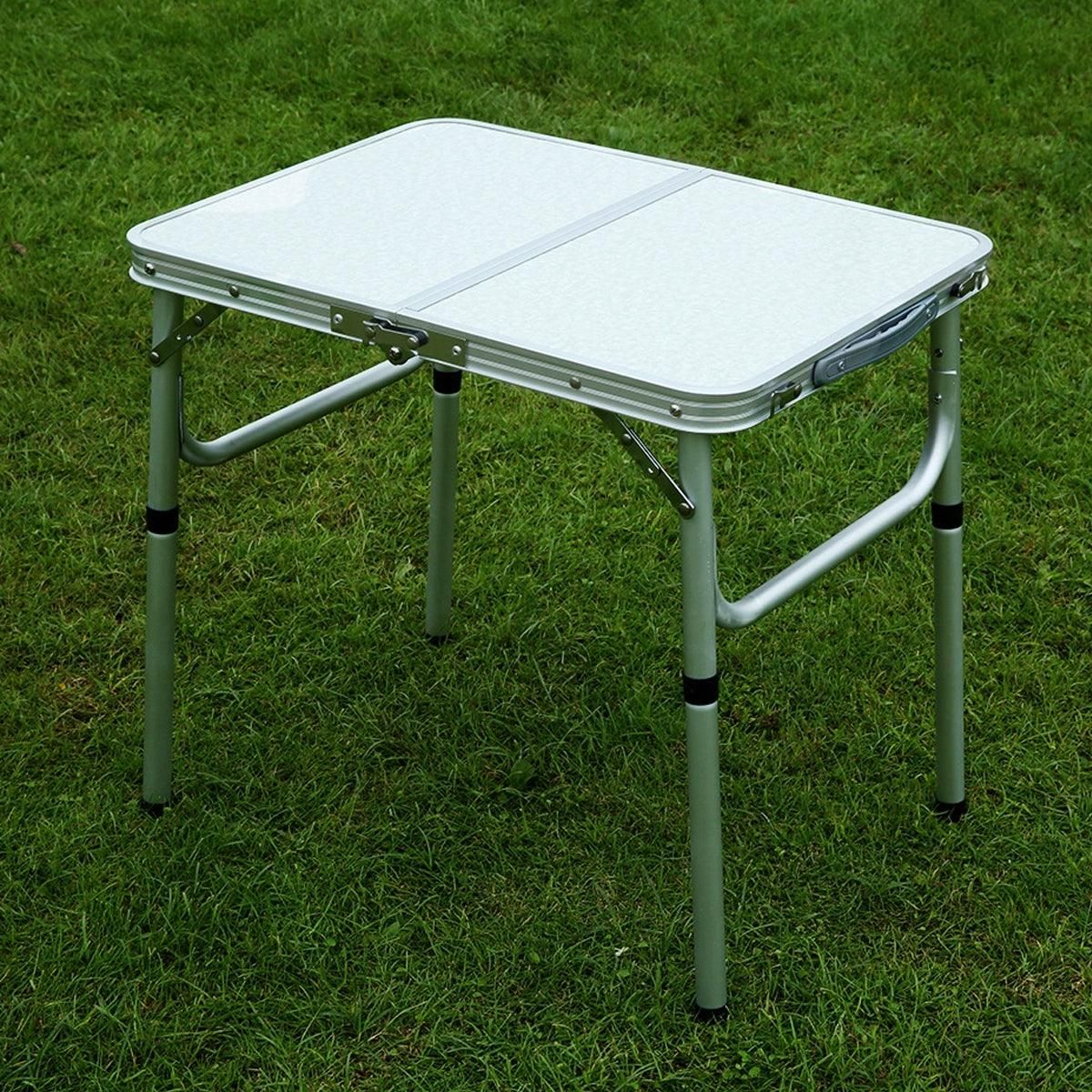 Folding Outdoor Table – Lightweight Aluminium 60x45cm, view 12