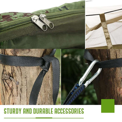 Pop-Up Hammock with Mosquito Net - Camouflage, view 4