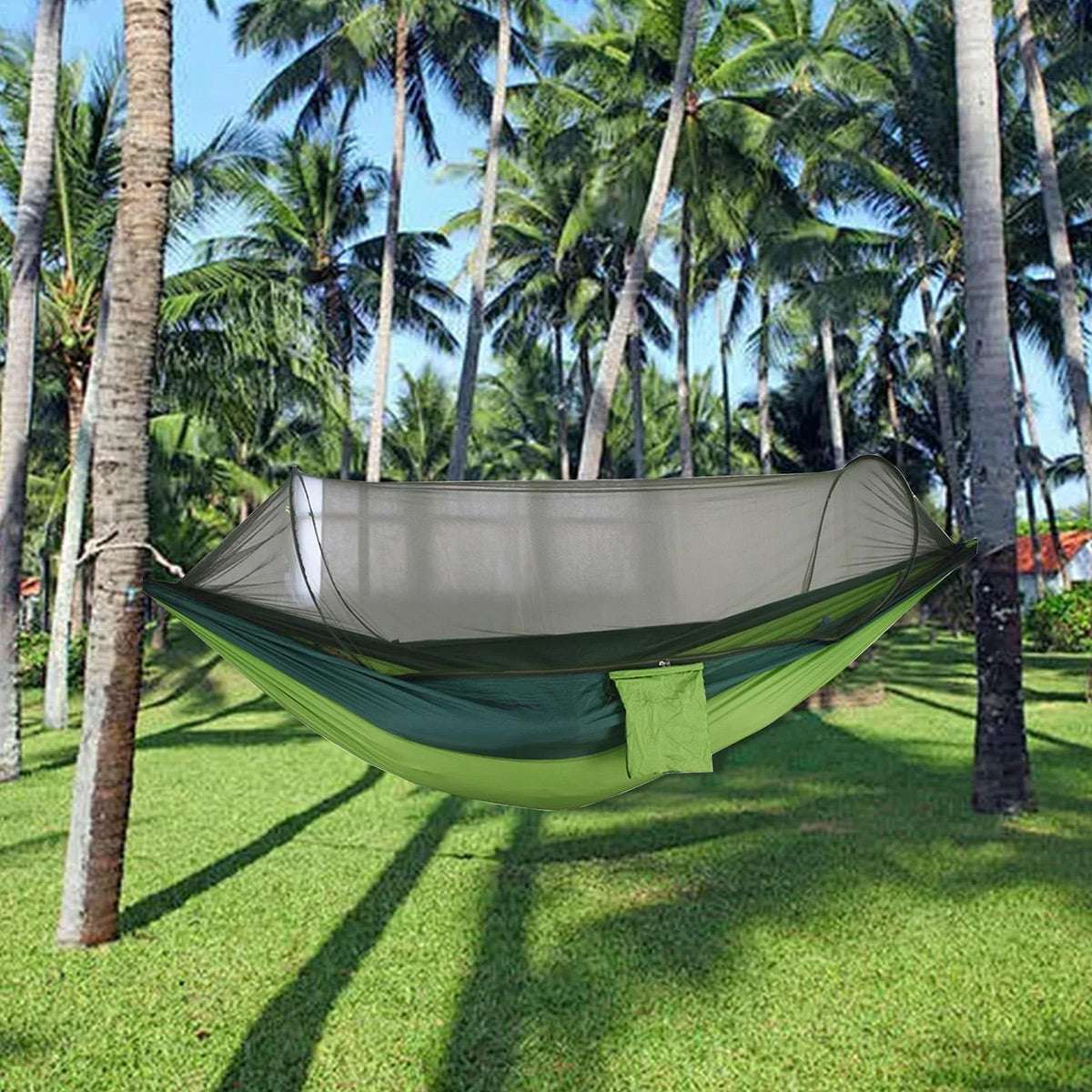 Pop-Up Hammock with Mosquito Net - Camouflage, view 5