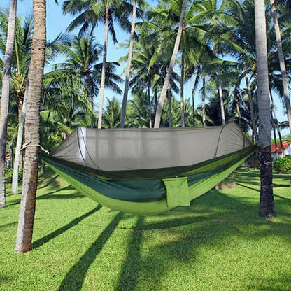 Pop-Up Hammock with Mosquito Net - Camouflage, view 5