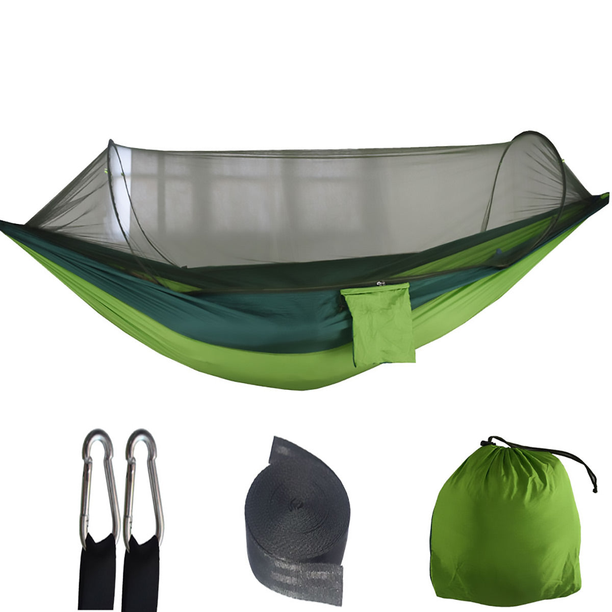 Pop-Up Hammock with Mosquito Net - Camouflage, view 7