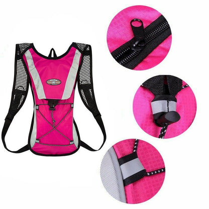 2L Hydration Pack Backpack with Water Bladder, view 4