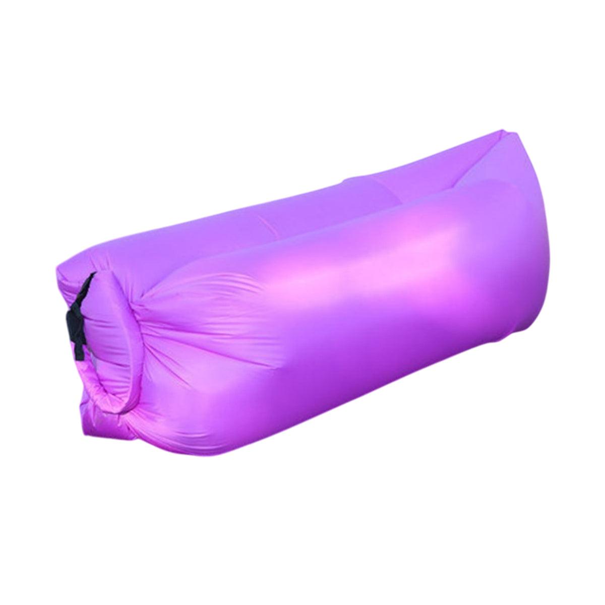 Inflatable Air Sofa – Pump-Free Outdoor Lounge, Purple, view 10
