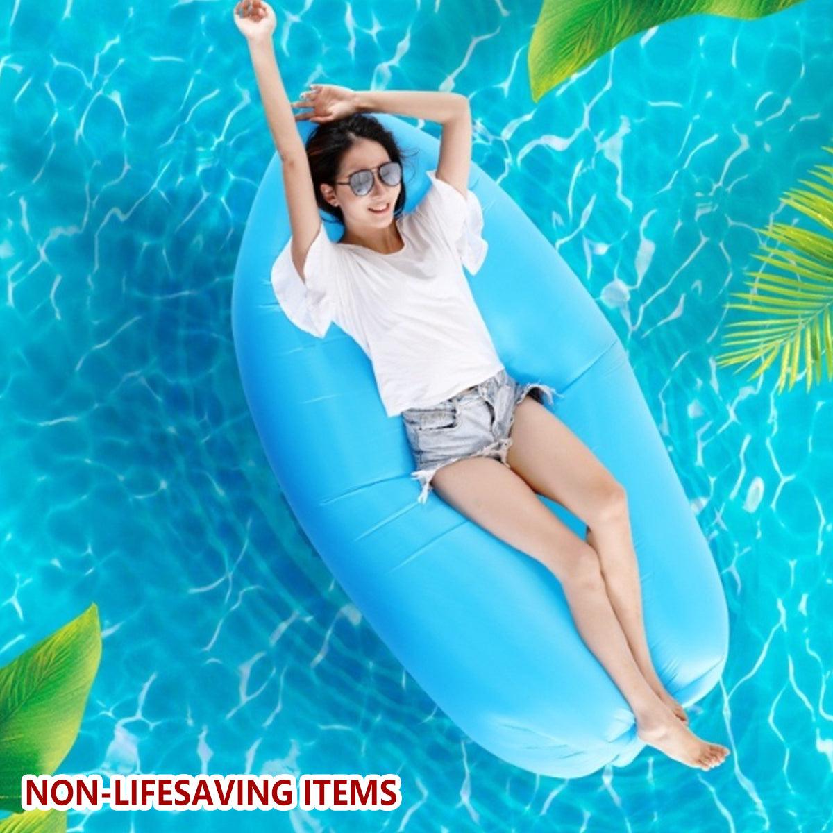 Inflatable Air Sofa – Yellow, view 4