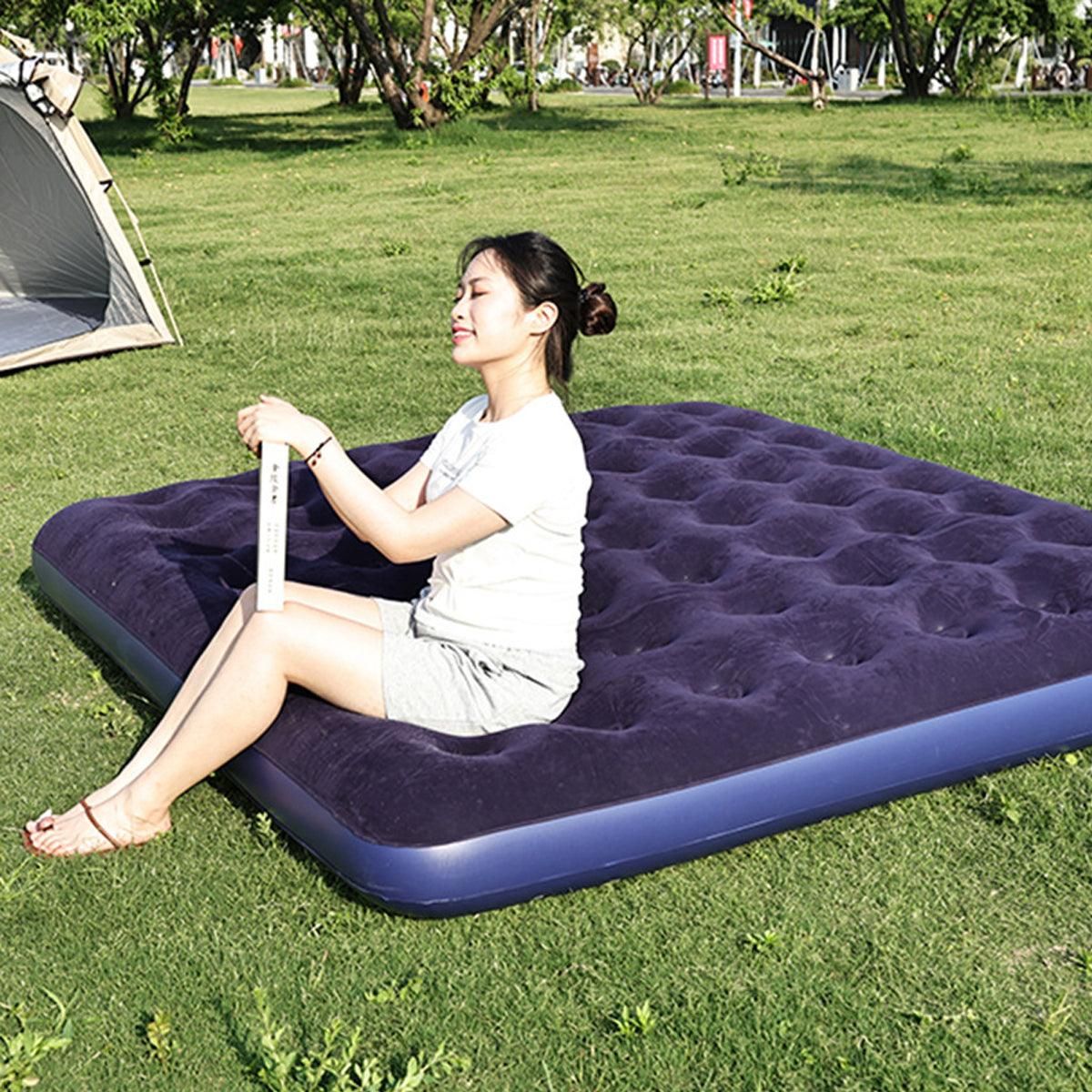 King Size Inflatable Airbed with Built-In Pump, view 5