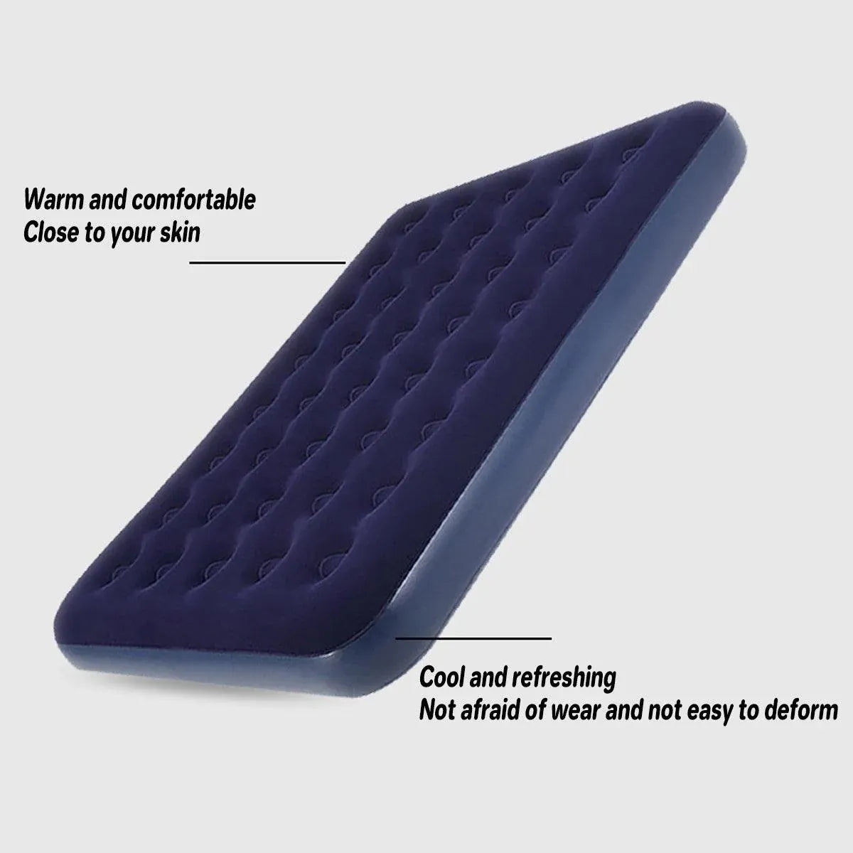 King Size Inflatable Airbed with Built-In Pump, view 6