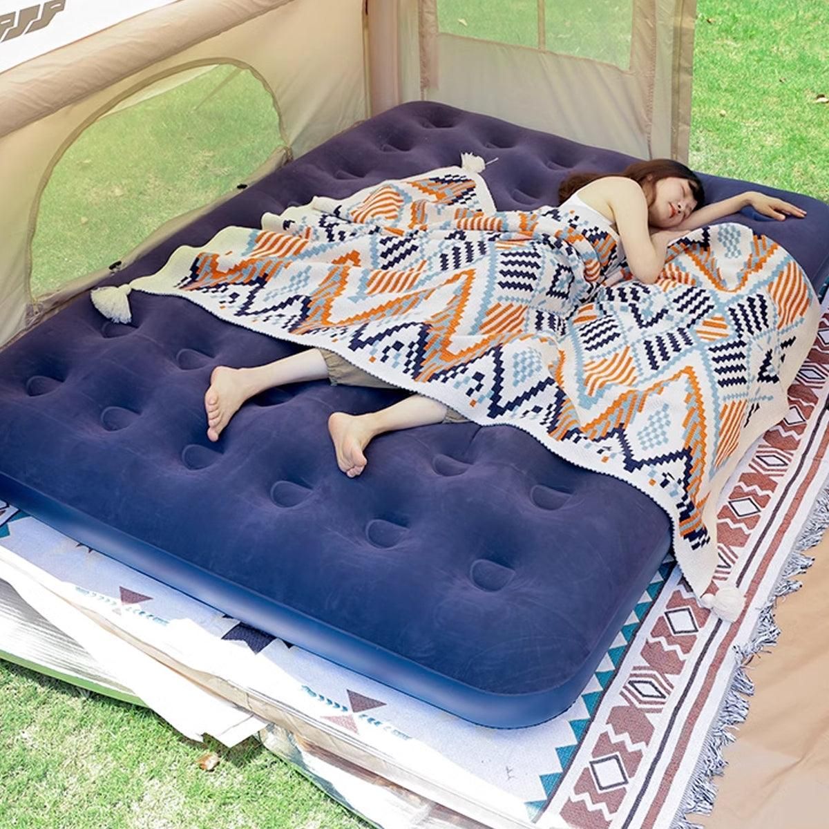 King Size Inflatable Airbed with Built-In Pump, view 12
