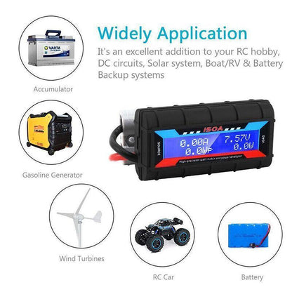 150A Digital Watt Meter Power Analyser for Solar & Caravan, view 3