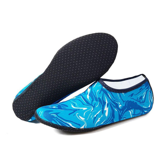 Slip-On Neoprene Water Shoes – Camo Blue M
