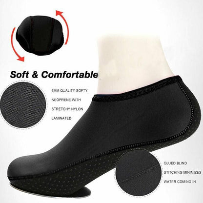 Slip-On Neoprene Water Shoes – Camouflage Blue XL, view 6