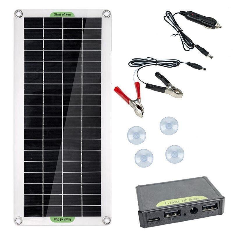 30W Dual USB Solar Panel Kit, view 5