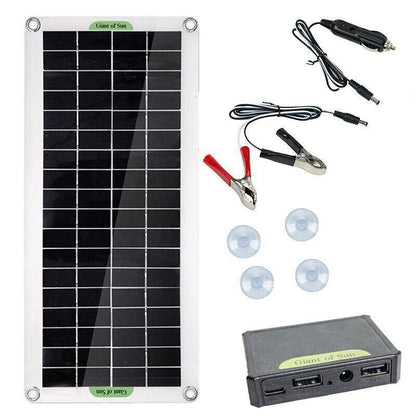 30W Dual USB Solar Panel Kit, view 5