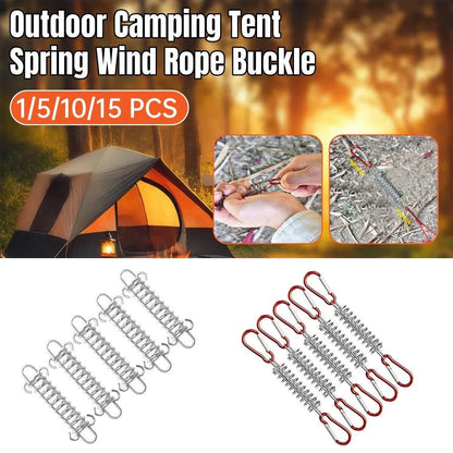 Tent Spring Wind Rope Buckles - 10 Pair, view 2