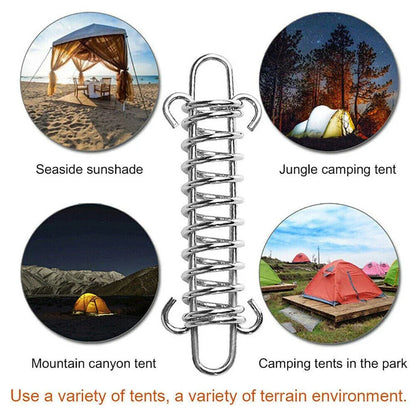 Tent Spring Wind Rope Buckles - 10 Pair, view 11