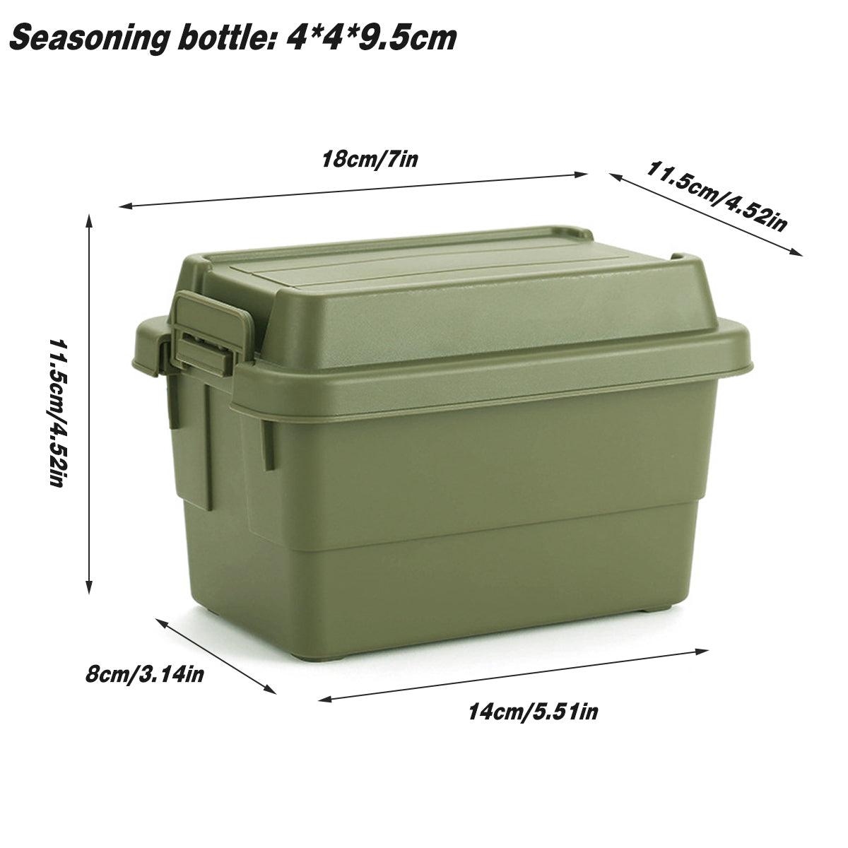 7-Piece Camping Spice Set with Storage Box, view 3