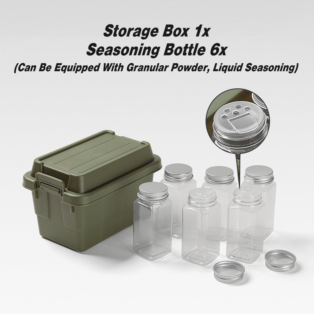 7-Piece Camping Spice Set with Storage Box, view 5