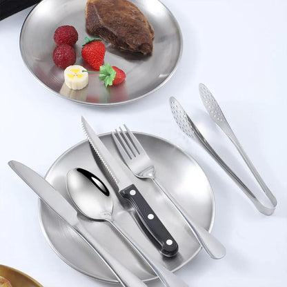 10 Piece Camping Cutlery Set for 2 People - Red, view 6