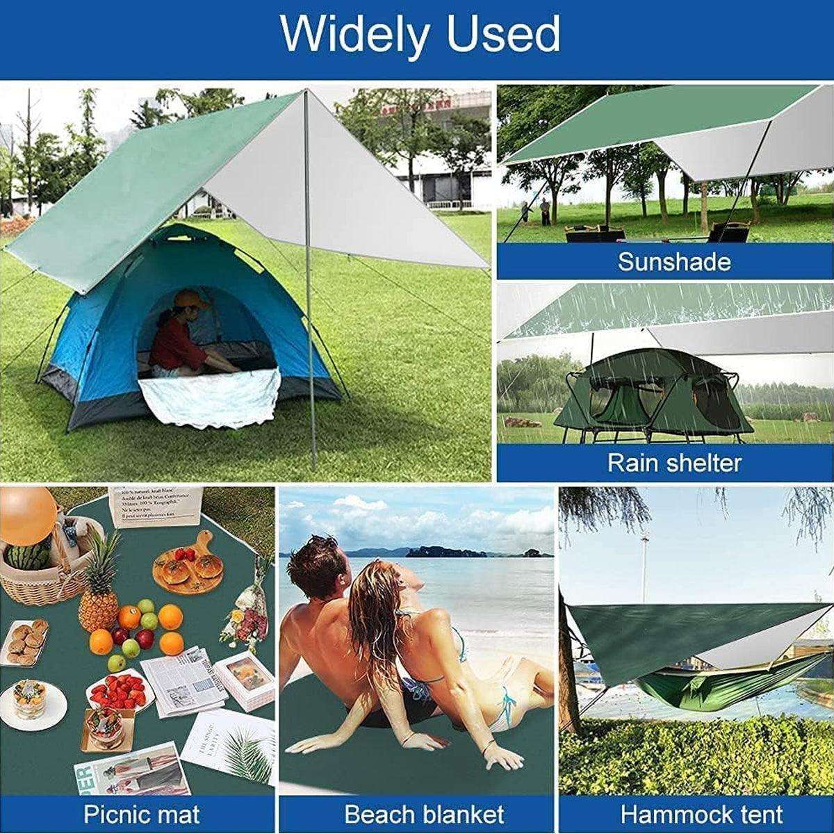 Camping Canopy 3m x 4m - Dark Green, view 5