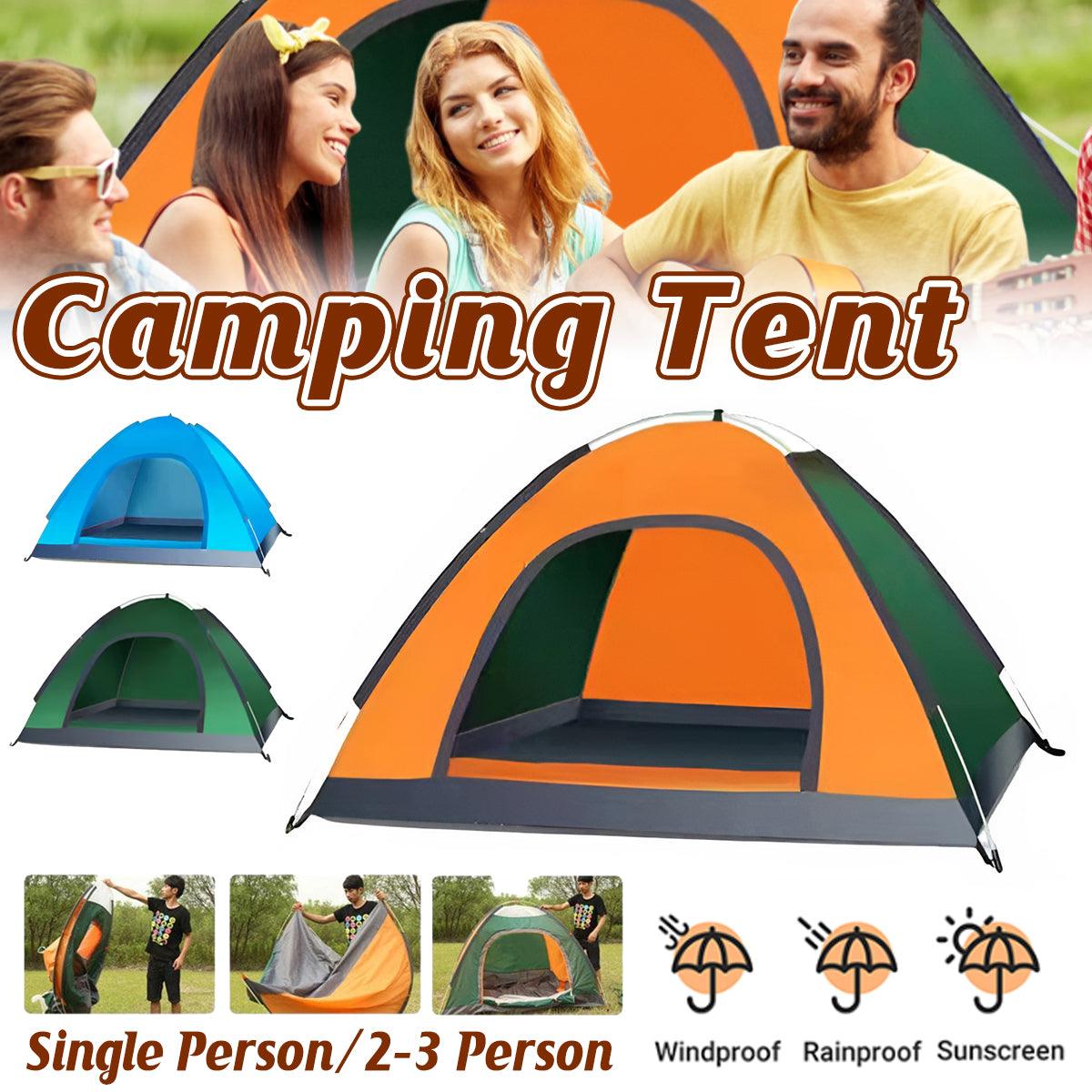 Lightweight 2–3 Person Camping Tent – Quick Setup