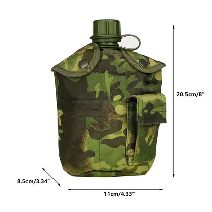 4 Piece Camouflage Tactical Water Bottle Set, view 3