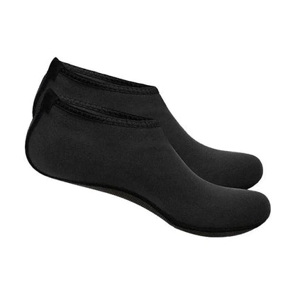 Unisex Slip-On Neoprene Water Shoes – Black L