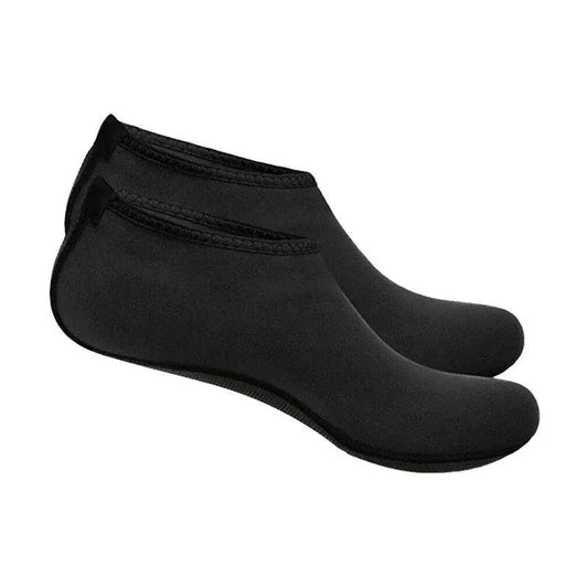 Unisex Slip-On Neoprene Water Shoes – Black L
