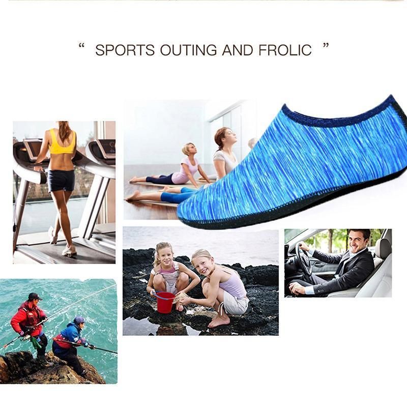 Unisex Slip-On Neoprene Water Shoes – Black L, view 7