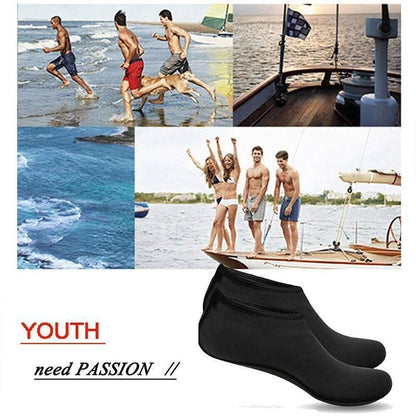 Unisex Slip-On Neoprene Water Shoes – Black L, view 10