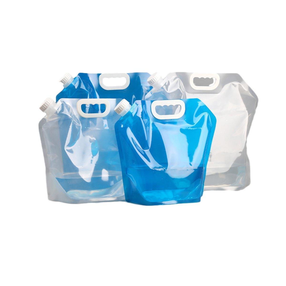 4-Piece Folding Water Storage Bag Set – 5L & 10L, view 2
