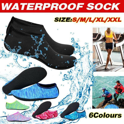 Unisex Slip-On Neoprene Water Shoes – Green, view 2