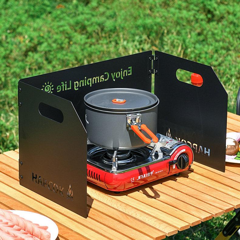 Camping Stove Windshield Tri Fold - White, view 5