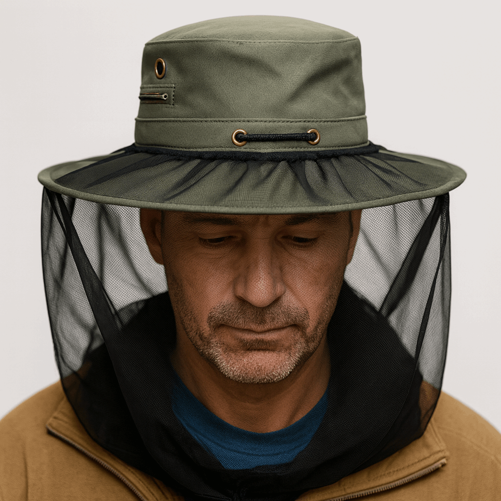 Mosquito Hat Net - Fine Mesh Head Cover