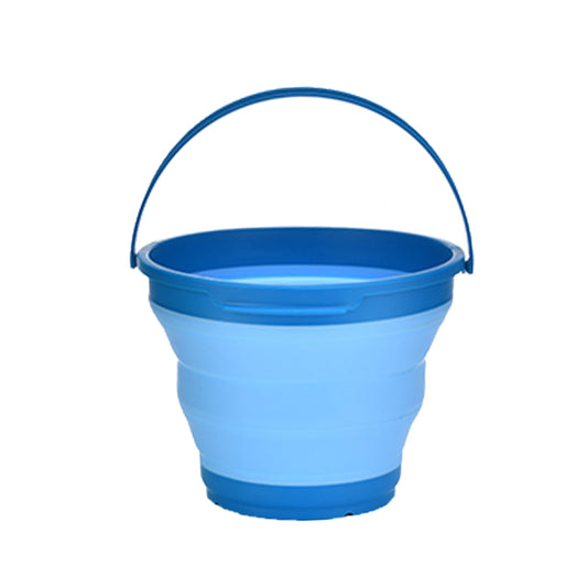 7L Collapsible Camping Bucket - Blue