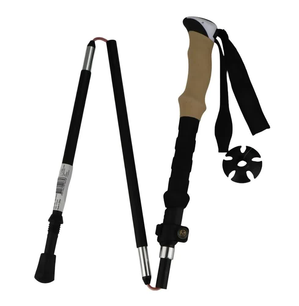 2 Pack Adjustable Folding Hiking Poles, view 3