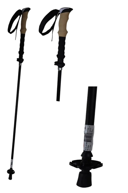 2 Pack Adjustable Folding Hiking Poles, view 4