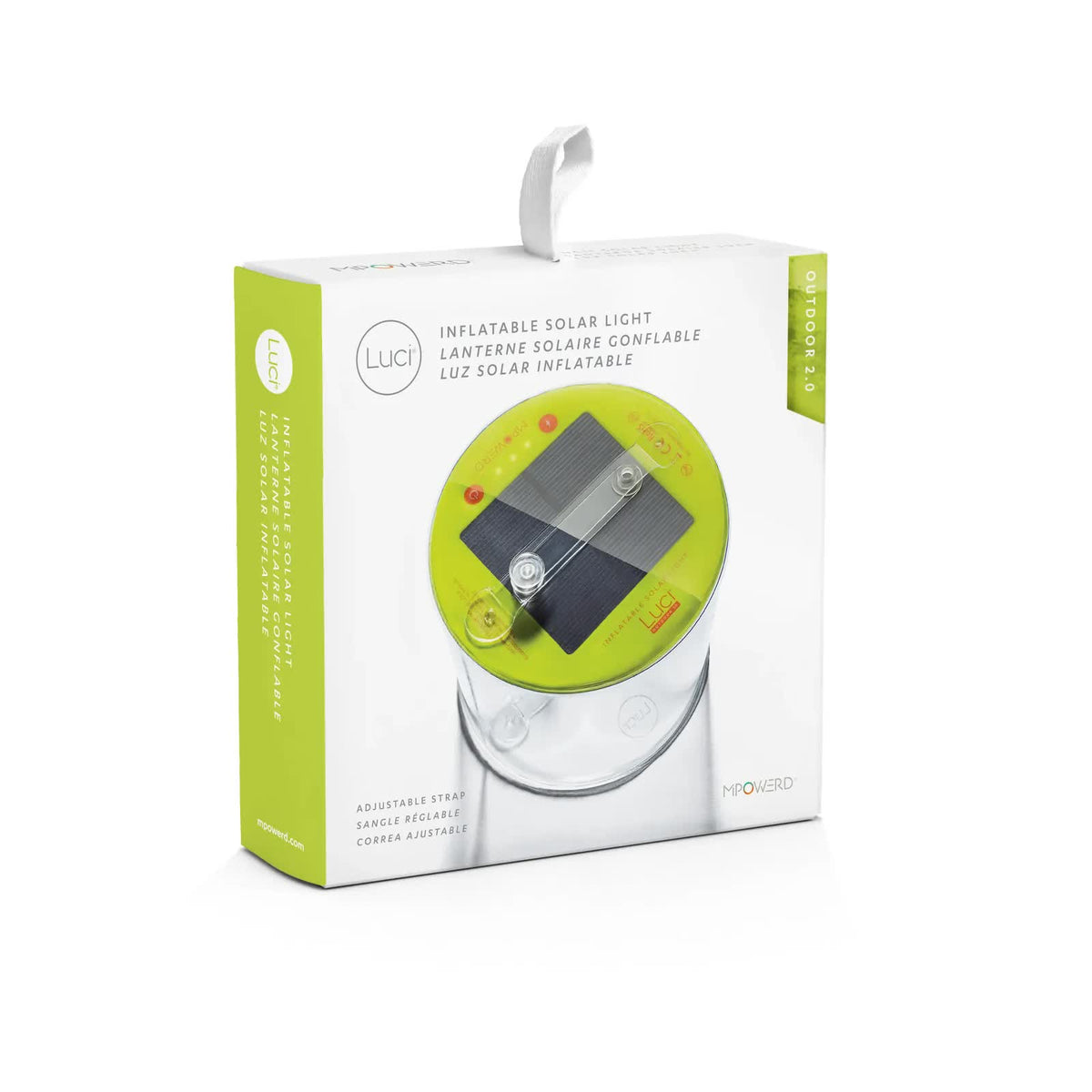 MPOWERD Luci Outdoor 2.0 Solar Lantern, view 3